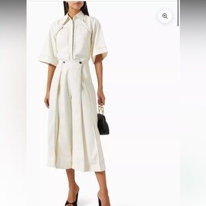 Elegant Cream Jumpsuit